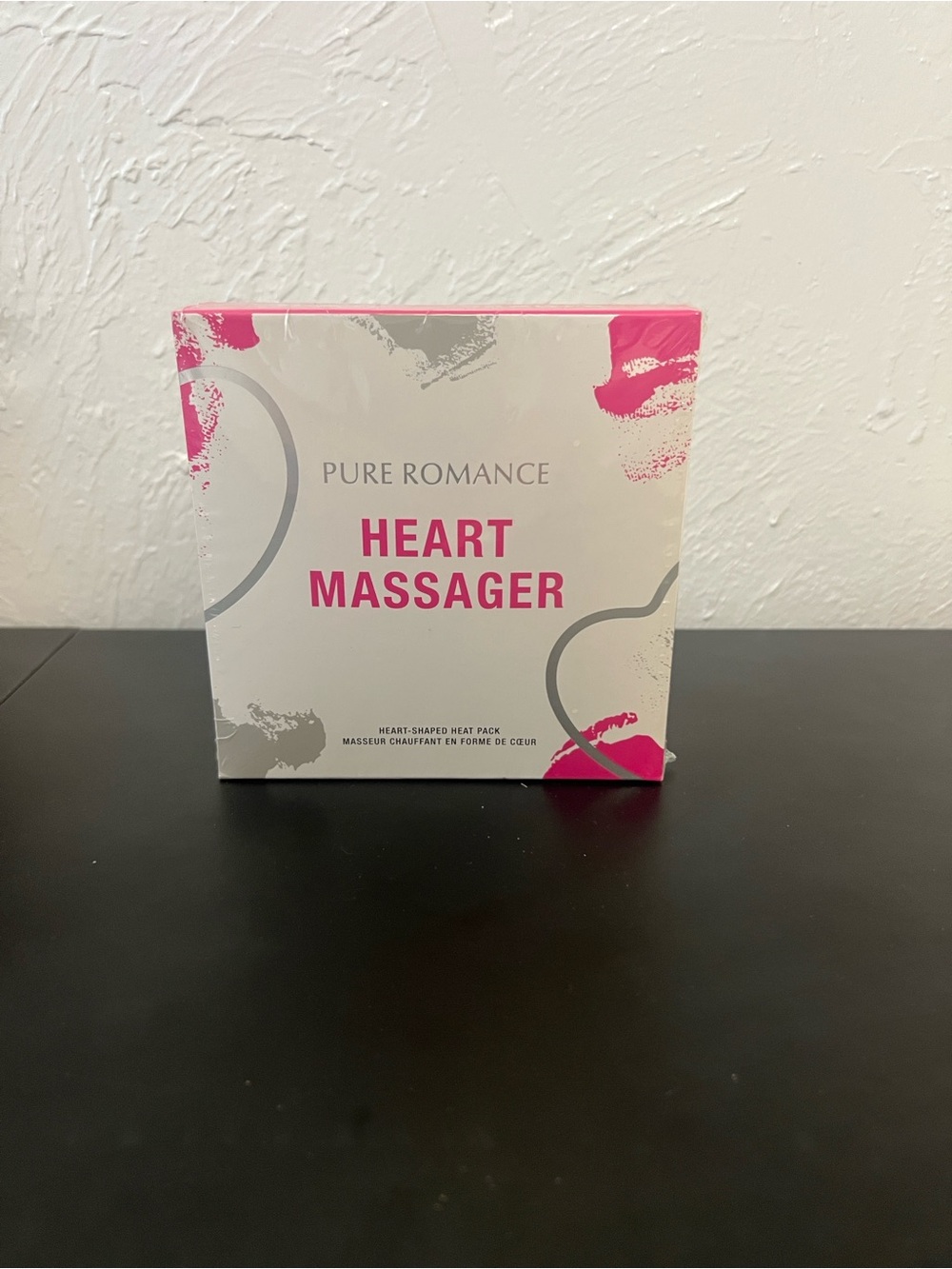 Pure Romance Heart Massager - Pink